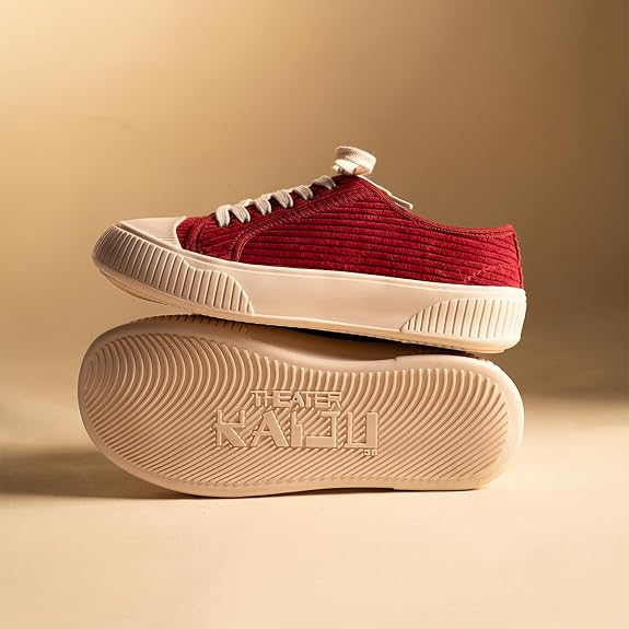 Theater Wicked Brothers Lace-Up Sneakers for Women | Casual Shoes with Cushioned Insole - Image 10
